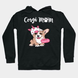 Corgi Mom (259) Hoodie